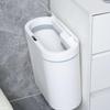 Smart Induction Trash Can: Automatic Lid for Kitchen & Bathroom