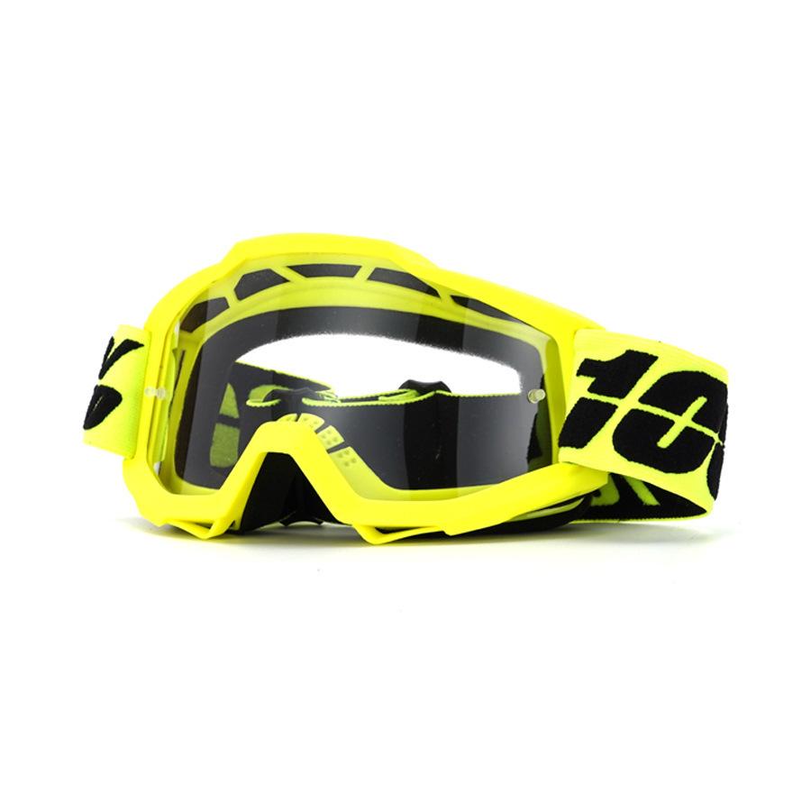 100%100% Motorcycle Off-Road Goggles Outdoor Riding Windproof and Sandproof Protective Glasses Riding Eyewear