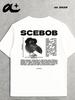 T-Shirt Graphic Skebob Bird Meme Skebob with Skebob