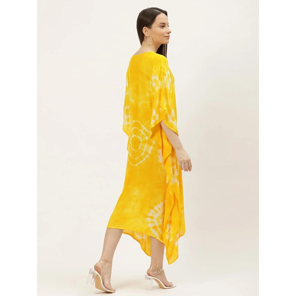Indian Bollywood Casual Wear Kimono Kaftan Women Beautiful Ethnic Kimono Dress