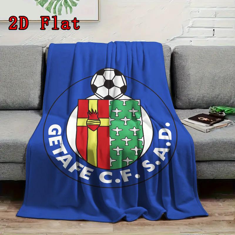Getafe Pattern Flannel Blanket High Quality All Seasons Warmth and Comfort Perfect for Christmas Gifts.