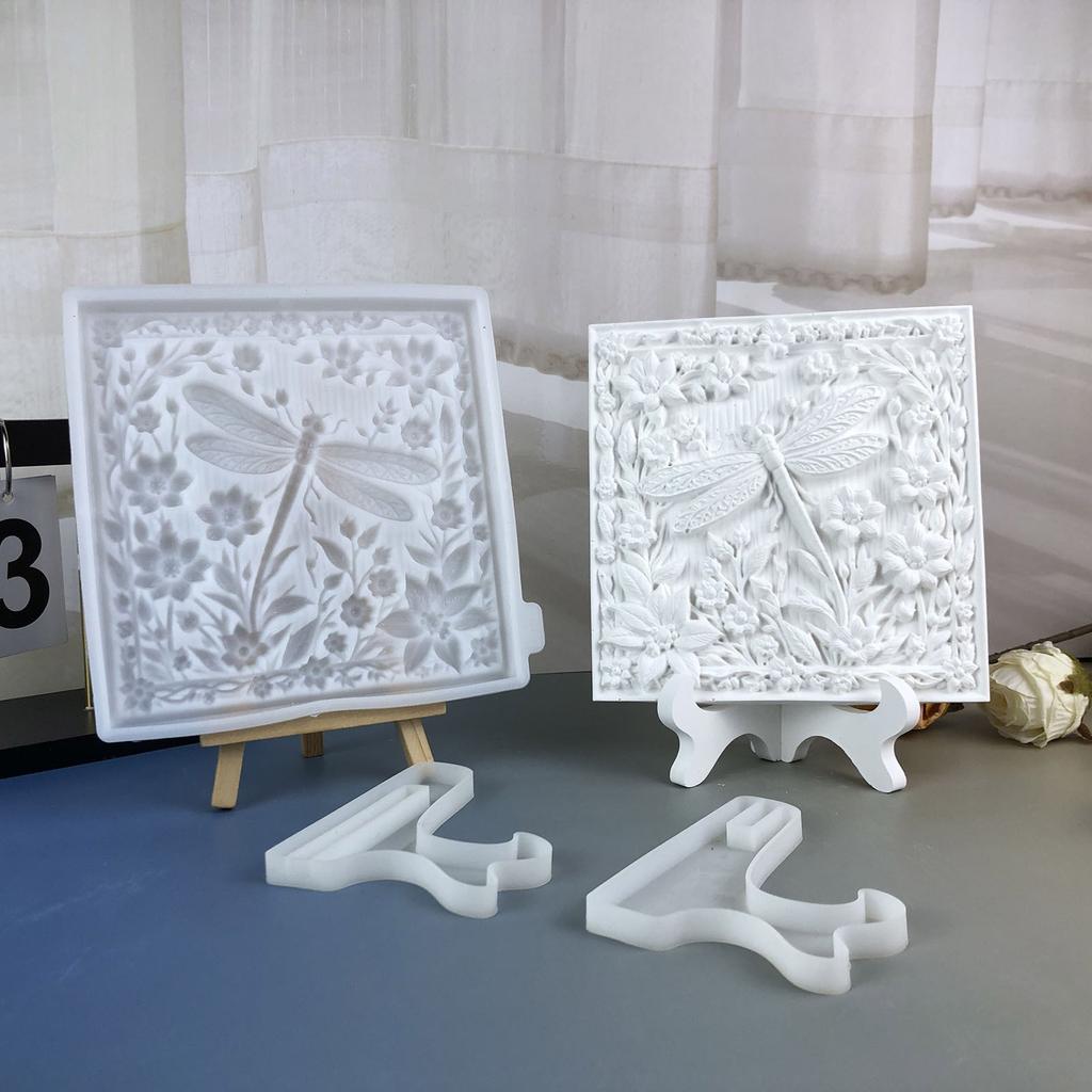 DIY Home Office Decoration Mold Flexible Kitchen Wall Decoration Silicone Mold for Creating Resin Hanging Crafts