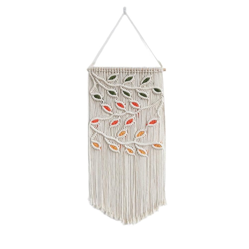 

Nordic Leaf Decor Boho Wall Tapestry Living Room Bedroom As Shown Easy Hang Wall Art Tapestry Soft Comfortable Touch