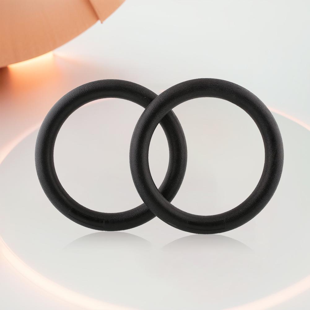 2Pcs Gymnastics Rings Pull-up Rings Heavy Duty Pull-up Training Ring Adjustable Strap Exercise Ring for Full Body Workout