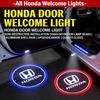 2PCS for Honda Accord CR-Z Crosstour Spirior Elysion Odyssey Led Car Door Logo Shadow Projector Welcome Lamps Car Accessories aig256