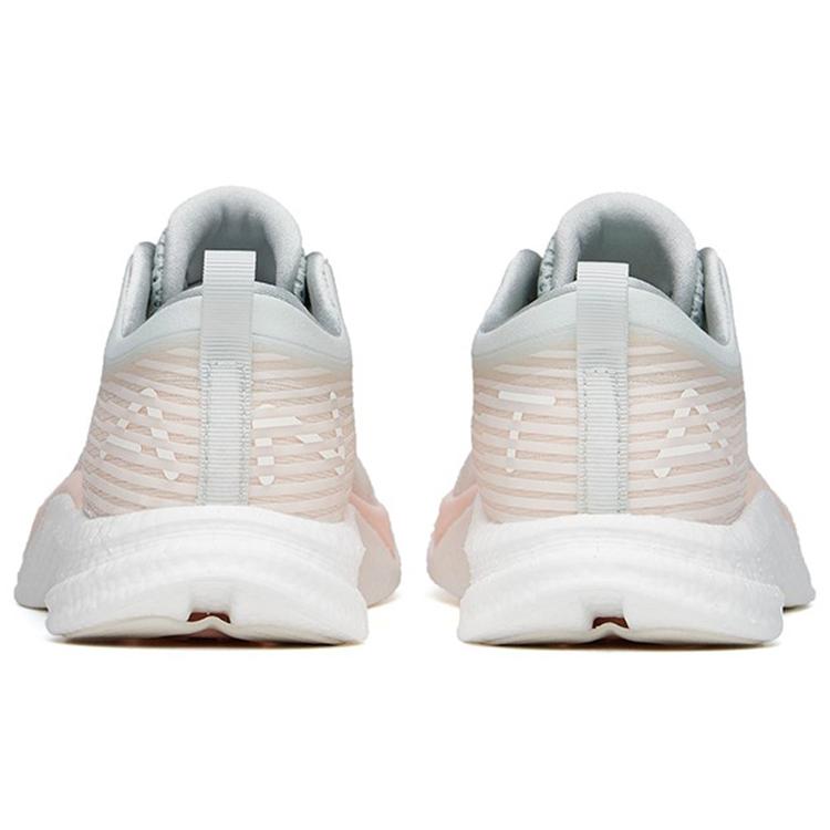 Anta Four Generations Of Hydrogen Running Shoes Women's Low Top White Pale Pink/White Gray Green 122225541-6