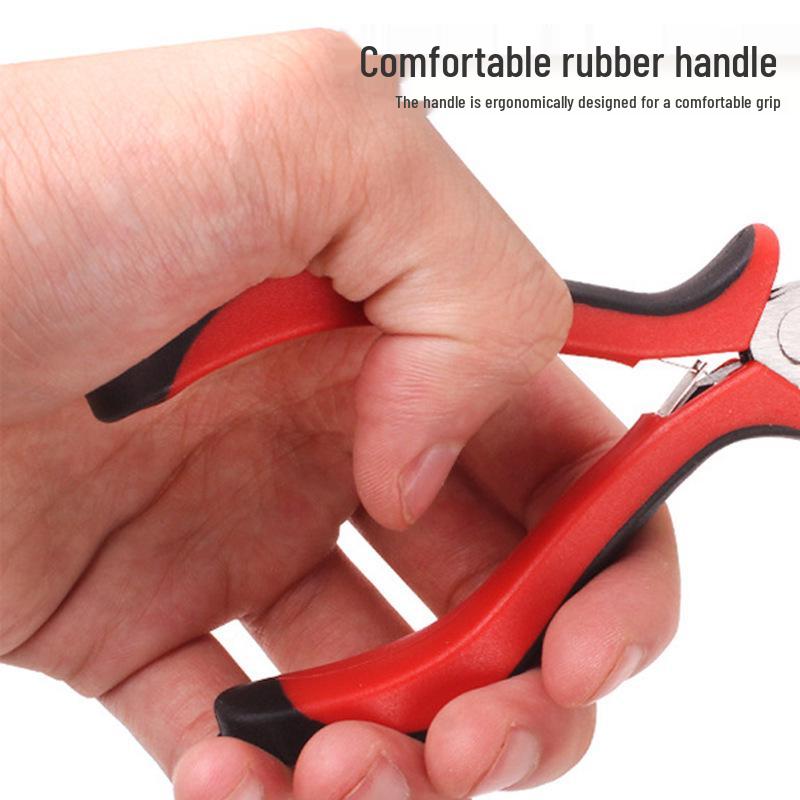 Seamless Hair Extension Silicone Clips & Bent Nose Pliers Set - Wig Accessories