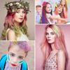 Vibrant Hair Chalk Comb Set - 10 Temporary Colors for Kids & Adults, Easy To Apply & Wash Out, Safe & Non-Toxic