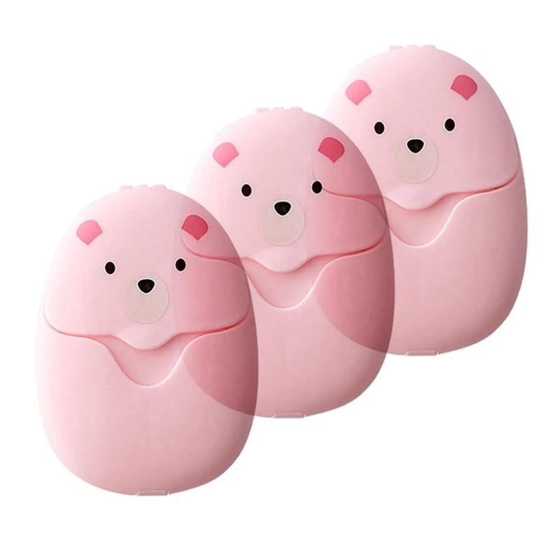 Travel Soap Sheets Portable Soap Paper Bath Hand Outdoor Travel Cleaning Soap Sheet Fragrance Foam Suitable Camping