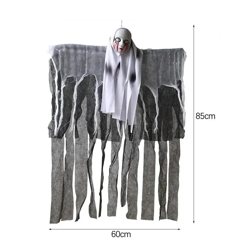 Halloween Hanging Skull Skeleton Ghost Party Decorations Horror Props Haunted House Decorations Halloween Party Outdoor Ornament