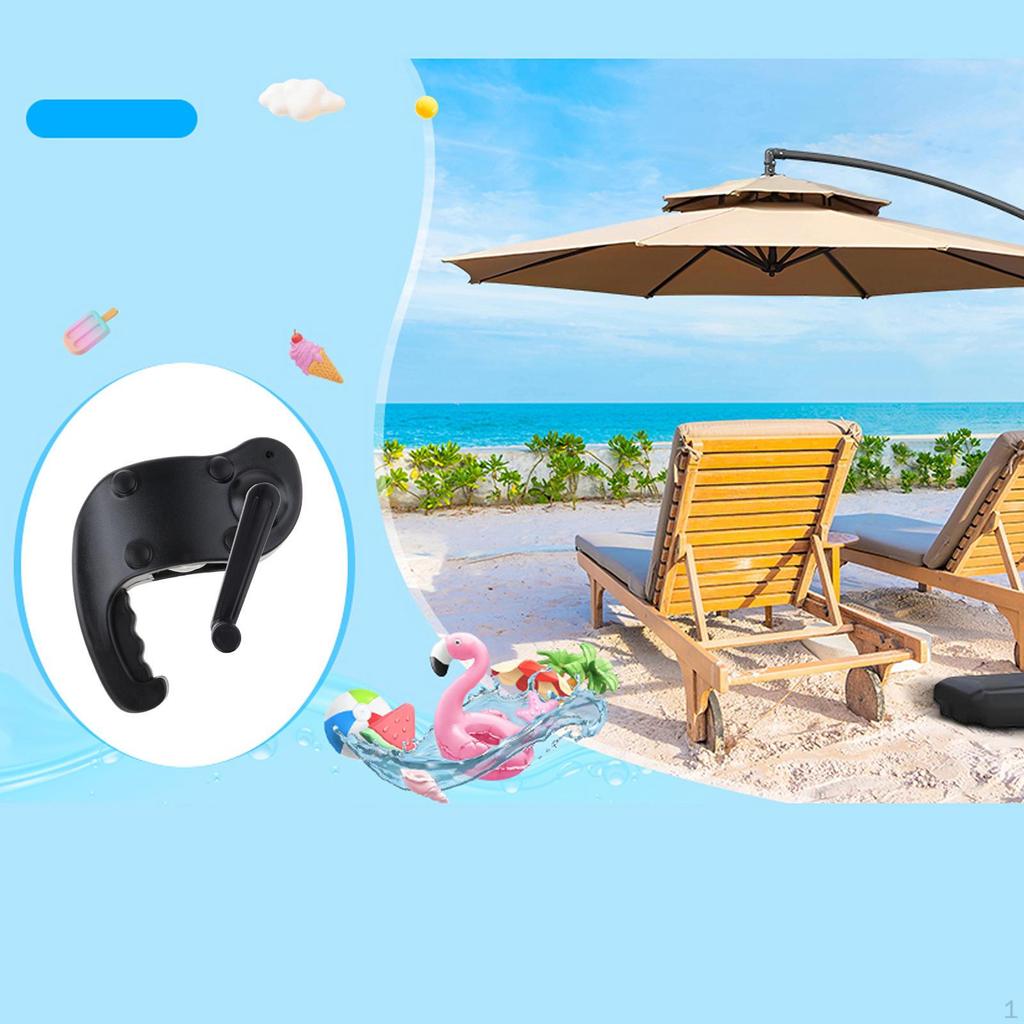 Crank Handle Holder for Patio Umbrella Parts Suitable Beach And Garden