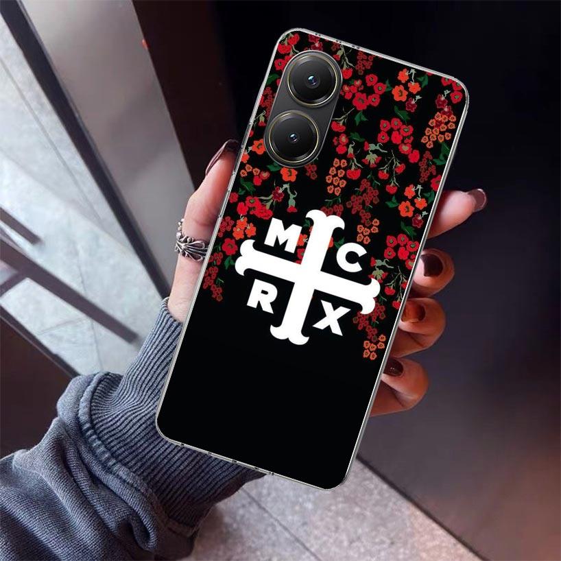 My Chemical Romance MCR Phone Case For Xiaomi Poco X5 X6 X7 Pro F7 Ultra M7 Redmi 15C 15 13C 13 12C 12 10 10C 10A 9 9C 9T 9A Cov