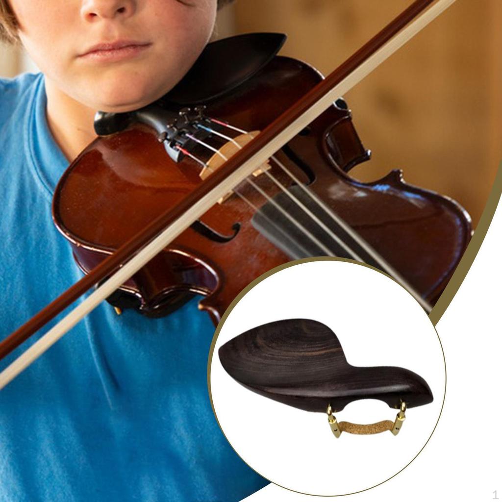4/4 Violin Chinrest Chin Rest Elegant Stylish High Performance Easy to Install Replacement