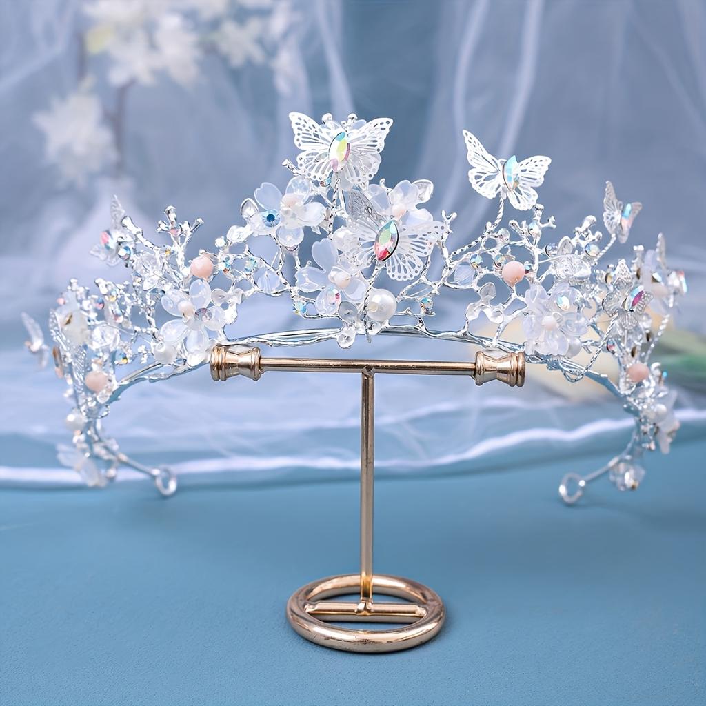 Butterfly Crown Ball Party Festival Cosplay Crown Runway Headpiece