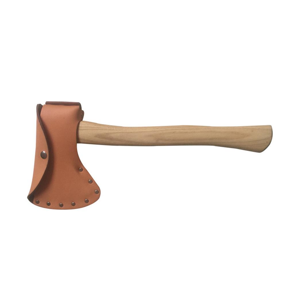 Leather Axes Sheath Hatchets Blade Protective Cover Sleeve Holder for Forest Exploration Outdoor Camping and Woodworking
