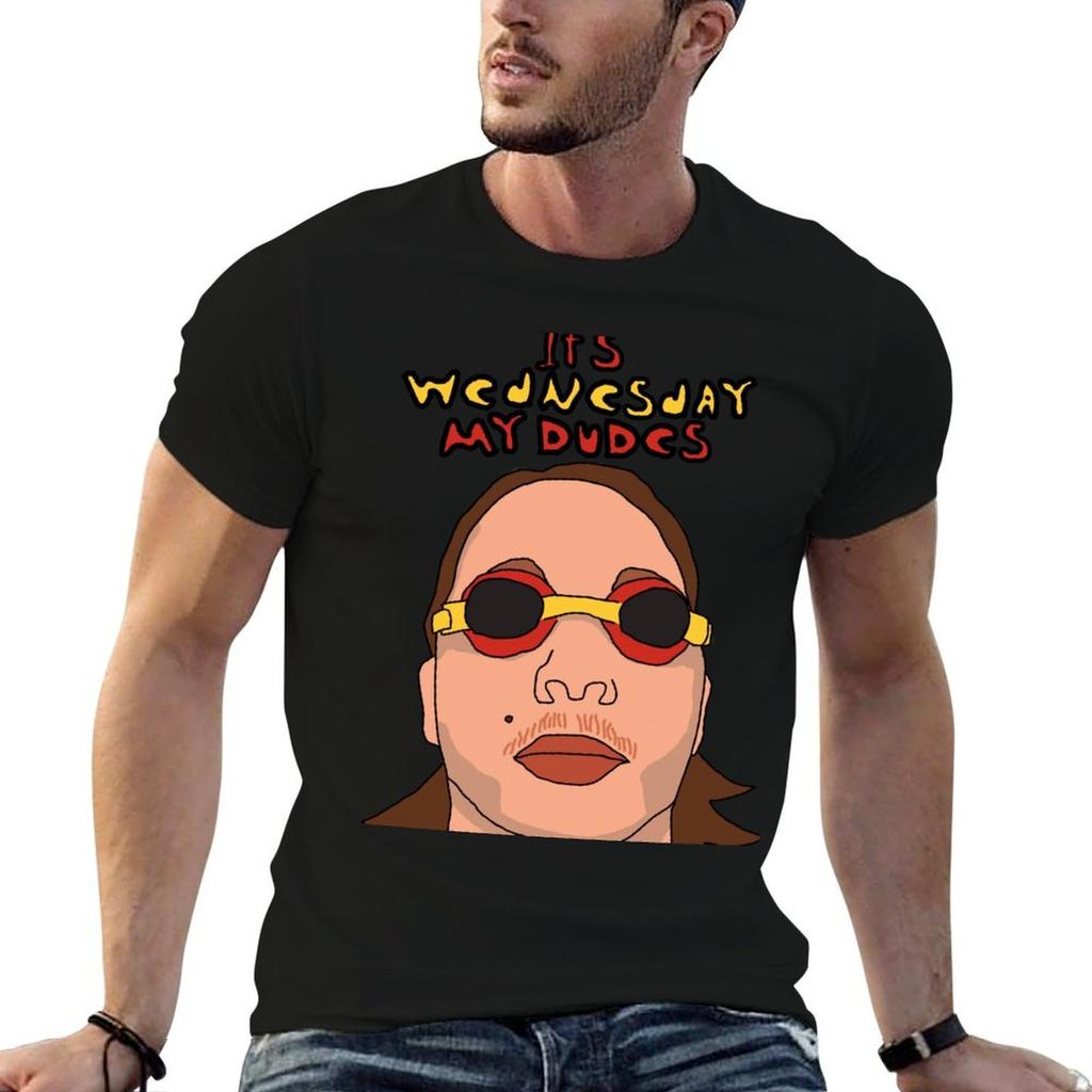 Its Wednesday My Dudes Tshirt Quick Dry Travel Tshirt