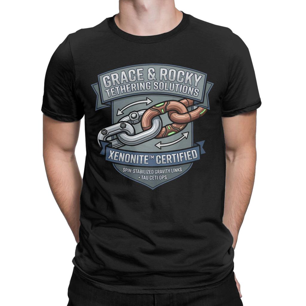 Project Hail Mary for Unisex Women T Shirt  Vintage Tee Shirt Short Sleeve Crewneck TShirts 100 Cotton Plus Size Clothing