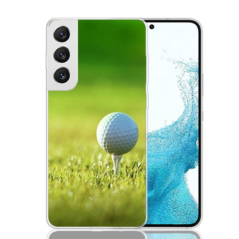 Modern Golf Sports Phone Case For Samsung Galaxy S26 Ultra S23 S24 S25 Edge S20 FE S21 S22 Plus Soft Print Shell Cover Fundas Ga