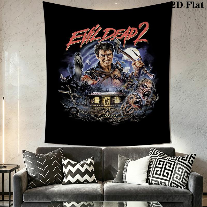 Evil Dead Pattern Home Decor Tapestry, Wall Hanging, Decorative RV Wall Cloth.SGT0917372