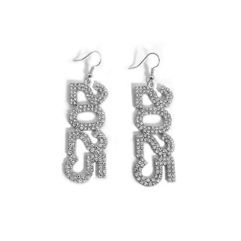 Elegant 2025 Pendant Earrings Jewelry Accessory for Women with Rhinestones Home Accent and Unique Long Designs