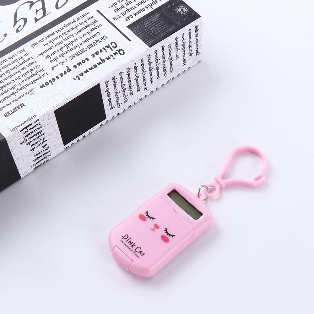 Size Student Supplies Mini Key Ring Calculator School Office Supplies Stationery Calculating Tool