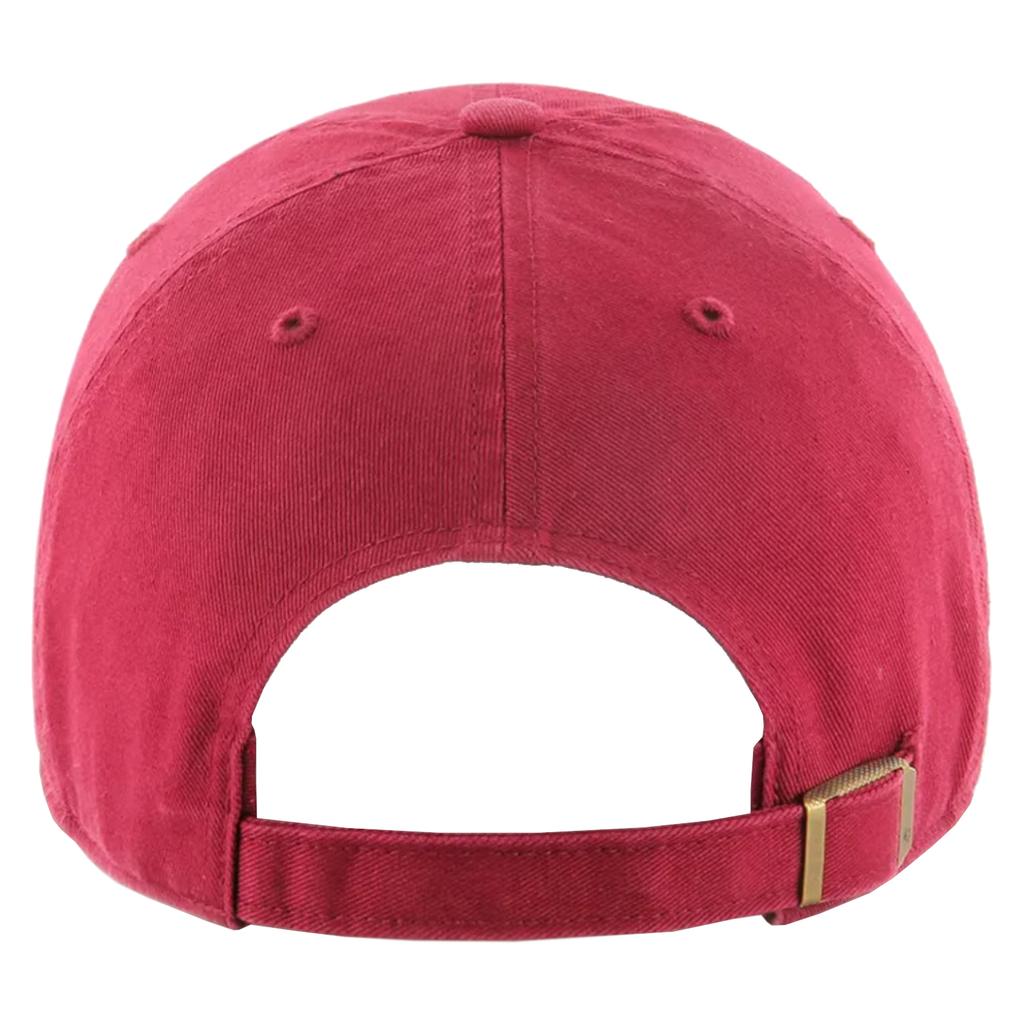 47 BRAND New York Yankees Clean Up Cap, Mens Burgundy Cap