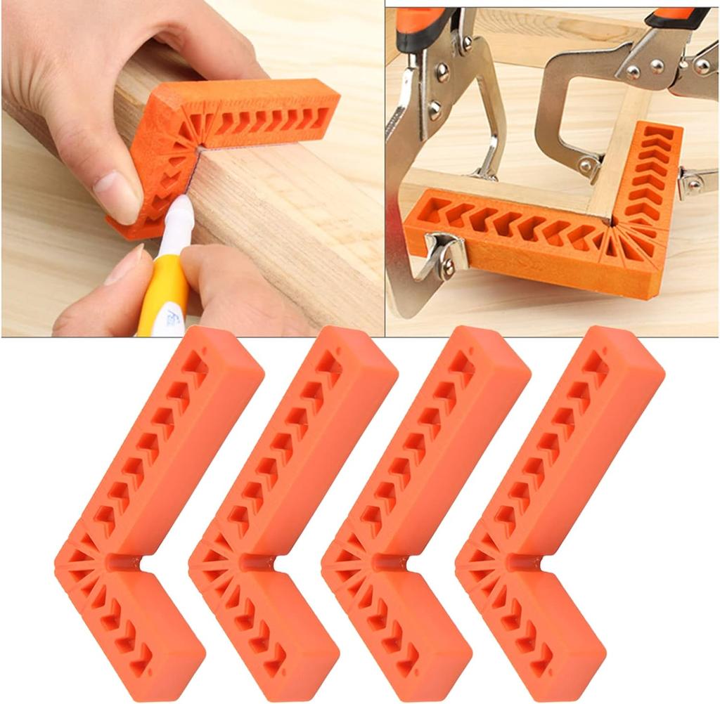 90 Degree Right Angle Clamp Fixed Corner Clamp Multi-Functional Hand Tools, Suitable for Woodworking DIY