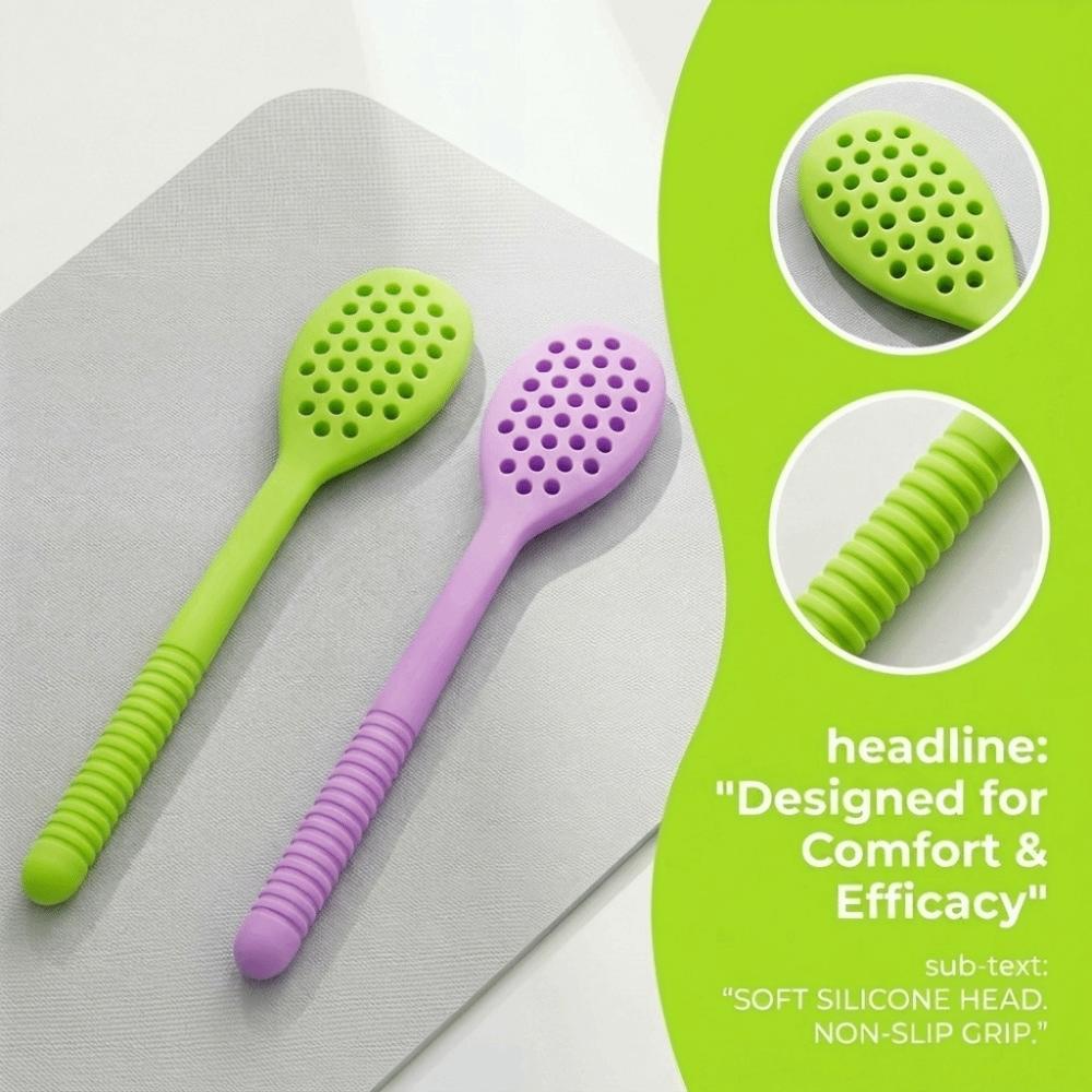 Hollow Massage Hammer Hand Stick Beating Board Meridian Massager Portable Relaxation Hand-held Massager Household Use