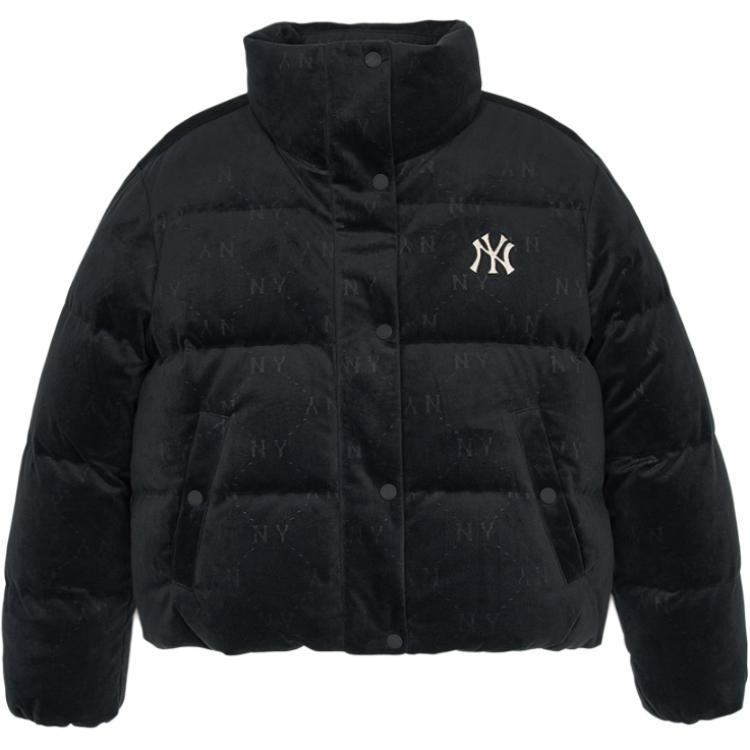 New MLB New York Yankees Down Jacket Women's Black 3FDJM1046-50BKS