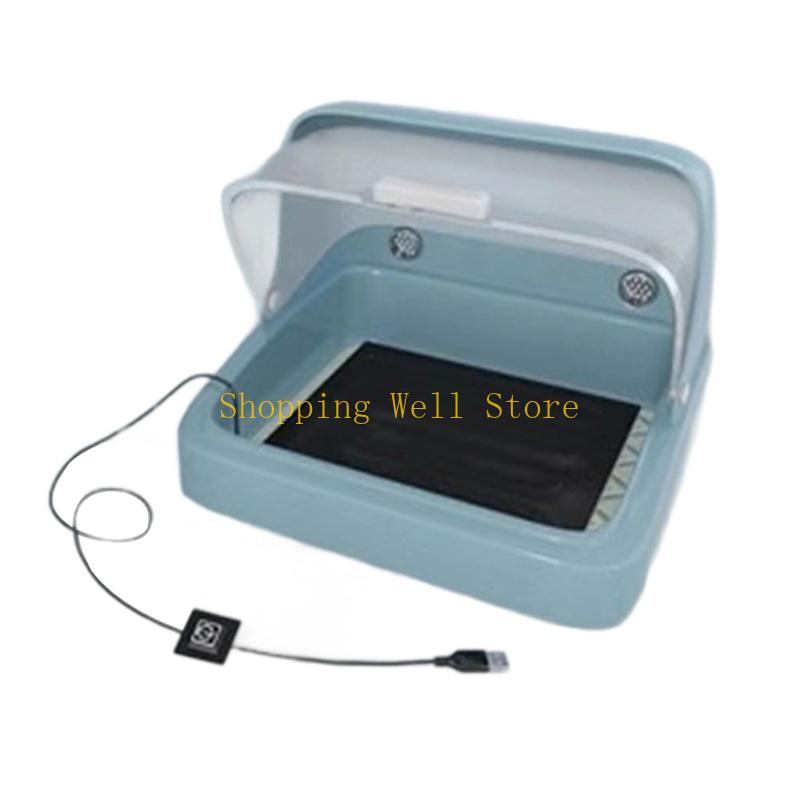 KX4B Инкубатор для птенцов, Выращиватель с контролем температуры, Инкубатор с прозрачными стенками