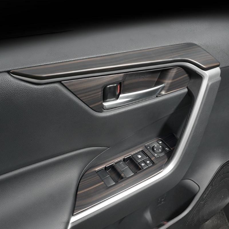 LHD RHD Window Switch Button Cover Trim Inner Door Strip Panel For Toyota RAV4 RAV 4 - 2024 car Accessories Cu