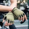 ROCKBROS Cycling Gloves Bike Shockproof Half Finger Gloves Breathable Anti-shock Bike Short Gloves Summer High Elasticity Gloves 6