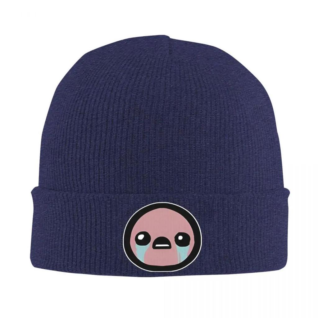 Crying Isaac Knitted Hat Beanie Autumn Winter Hats Warm Street The Binding Of Isaac Pixel Cap for Men Women Gifts
