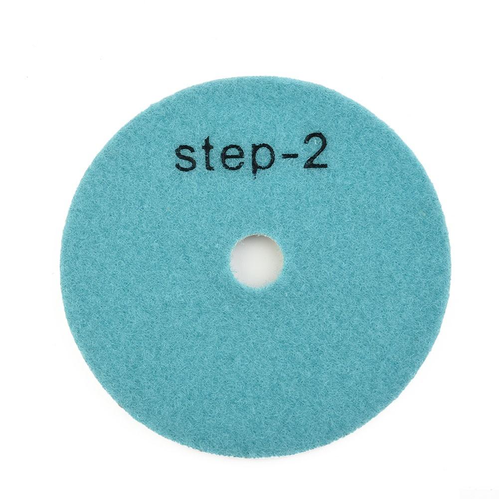 Reliable Polishing Pad Dry/wet 100mm 3 Step Polishing Pads