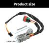 Advanced Car Metal High Sensitivity Ignition Lock Cylinder Starter Switch Quick Response for C2 4162AH 4162AG N0501413