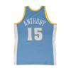 Camiseta Homme - Mitchell &amp; Ness - Carmelo Anthony - Bleu - Sportswear - Confort Optimal