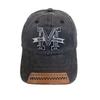 Spring And Autumn Retro Peaked Cap Men'S Ladies Outdoor Sun Hat Washed Denim Letter M Embroidered Baseball Cap
