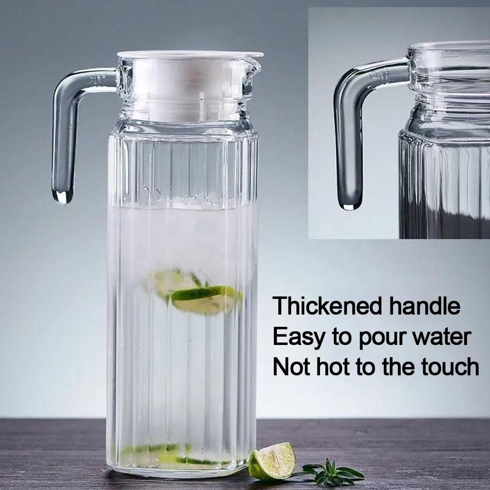 Transparent Water Bottle Large Capacity Juice Cold Water Bottle New Coffee Milk Pot