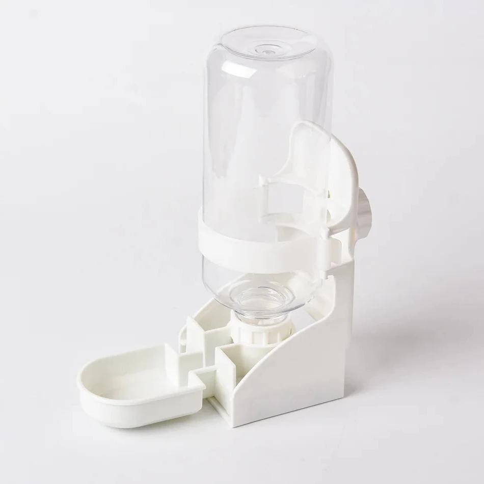 

Automatic Pet Water Dispenser Hanging Cage Drinker for Rabbit Cat Birds Small Animals 500ml