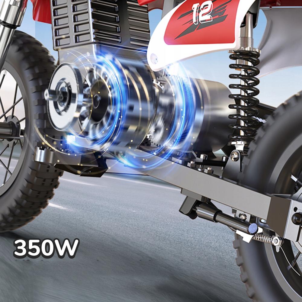 Elektrické Vozidla pro Děti Motocykly pro 70kg do 19-22km 36V5.2Ah 350W