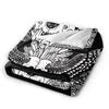 D-Deftoness Nu Metal Super Warm Blanket  Kids Plush Throw Blanket Funny Couch Chair Flannel Bedspread Sofa Bed Cover