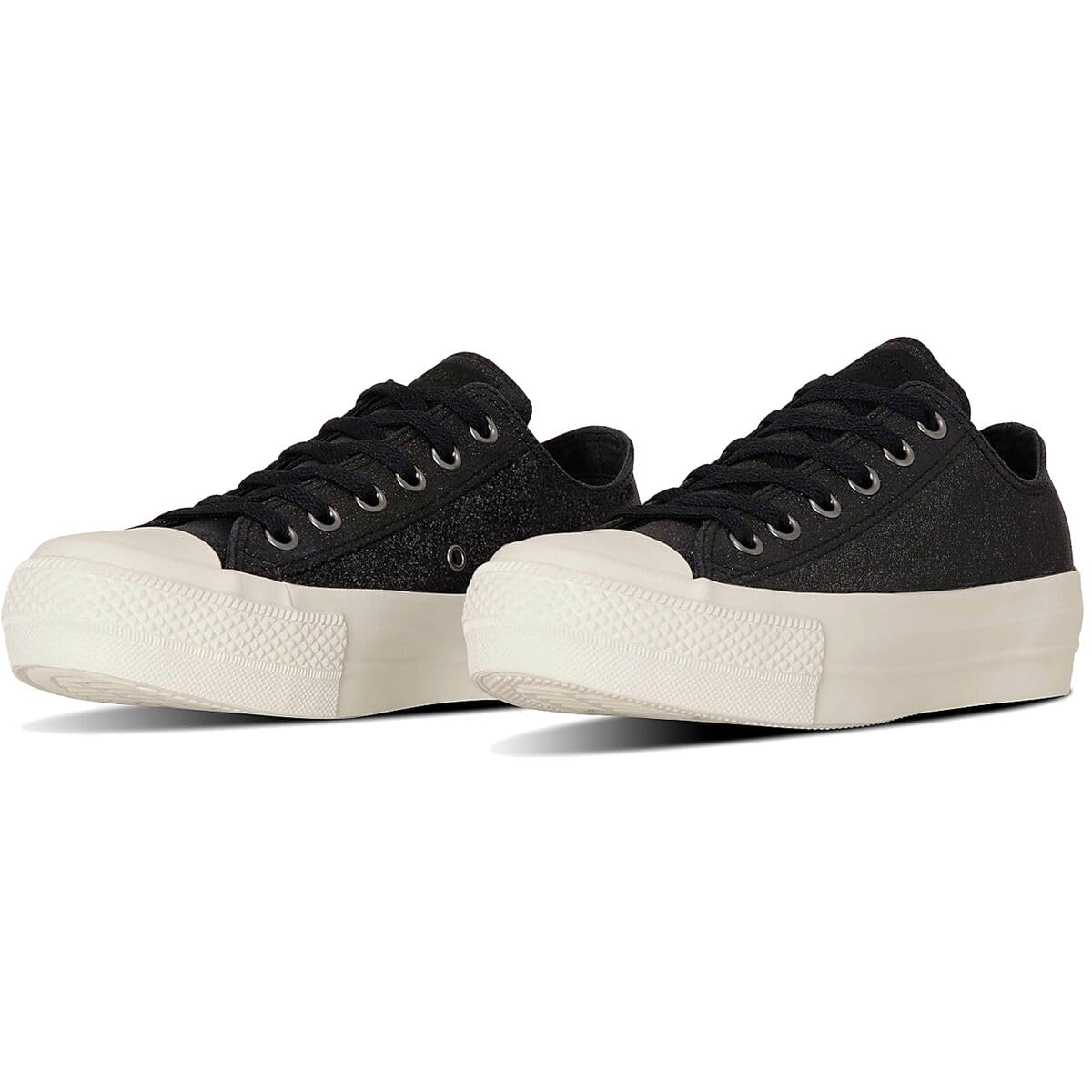 

Converse All Star Glitter OX Size cm Sneakers, Black, 25.0 чёрный