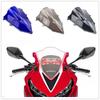Motorcycle Windshield Deflector Visor Viser WindScreen For HONDA CBR 650R  CBR 650 R CBR650R CBR650 R 19 Double Bubble