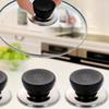 Bouton de couvercle de casserole en acier inoxydable Bouton supérieur Perle Couvercle de casserole Capuchon Poignée Poignée de couvercle de casserole Perle supérieure en plastique