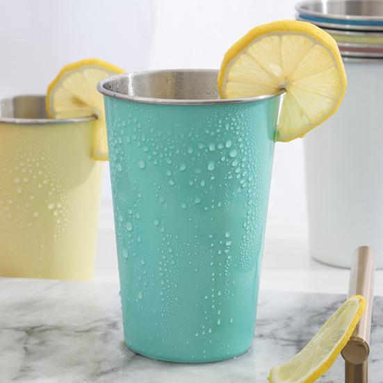 350/500ML Water Cup Shatterproof Unbreakable Stainless Steel Long Service Life Beer Cup Bar