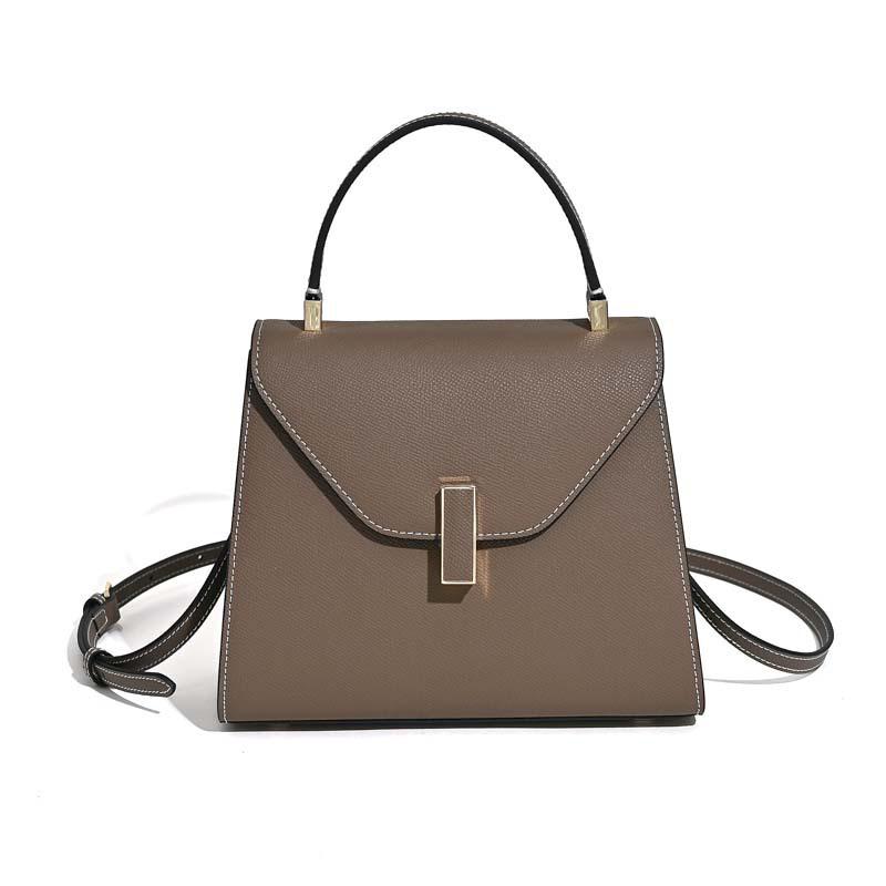 

2025 Висококласна жіноча модна сумочка з натуральної шкіри: Універсальна сумка на одне плече та через плече