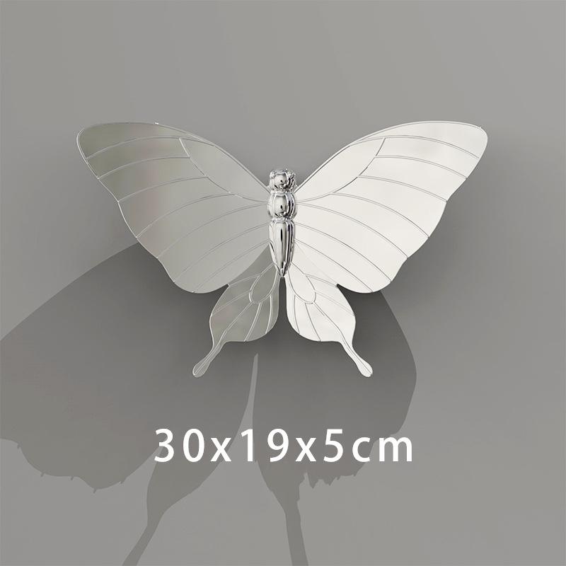 Creative Butterfly Wall Decor 3D Butterfly Sofa Tv Background Wall Decoration Wedding Party Living Room Decoration Pendant Craft