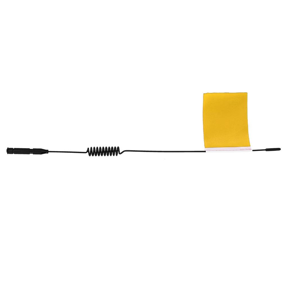 Model L29cm Simulation Signal Line with Flag for RC Climbing Car(Yellow)
