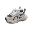 Boys' Fashionable Sneakers, Spring Breathable Mesh Shoes, Girls' Sports Running Shoes, Children's Dad Shoes, Trendy Kids' Casual Shoes
