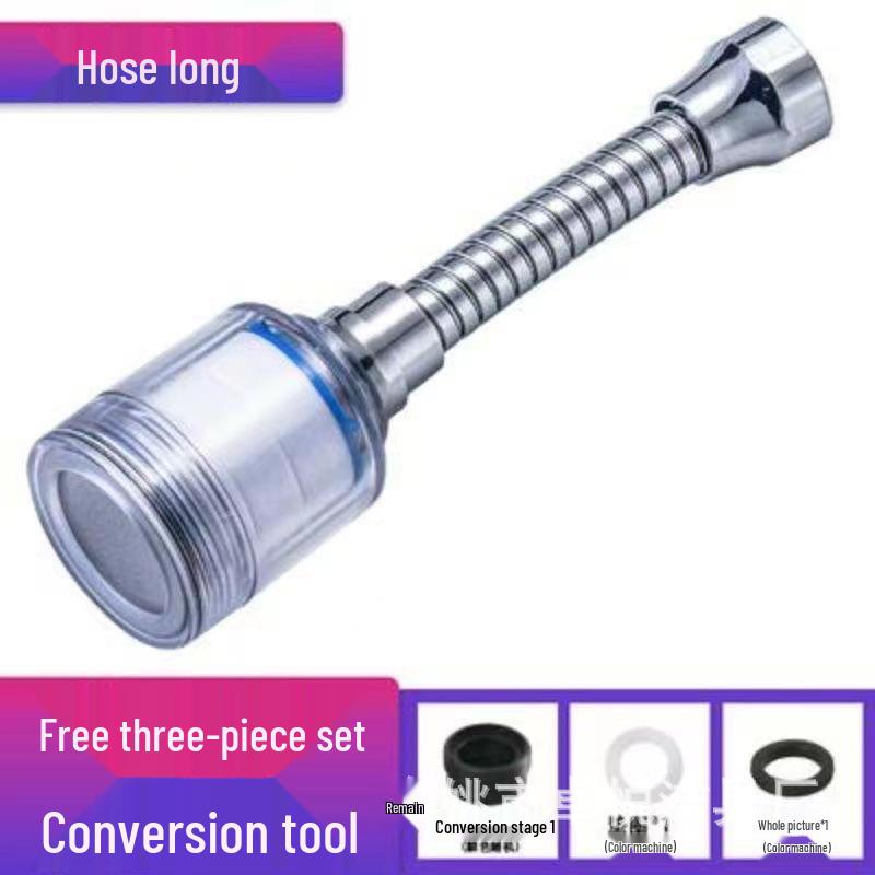 Purificatore d'Acqua per Rubinetto Universale Anti-Schizzi & Booster per Cucina